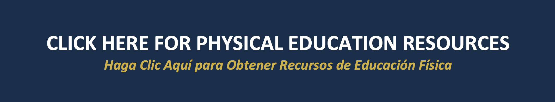 Physical Education Resources